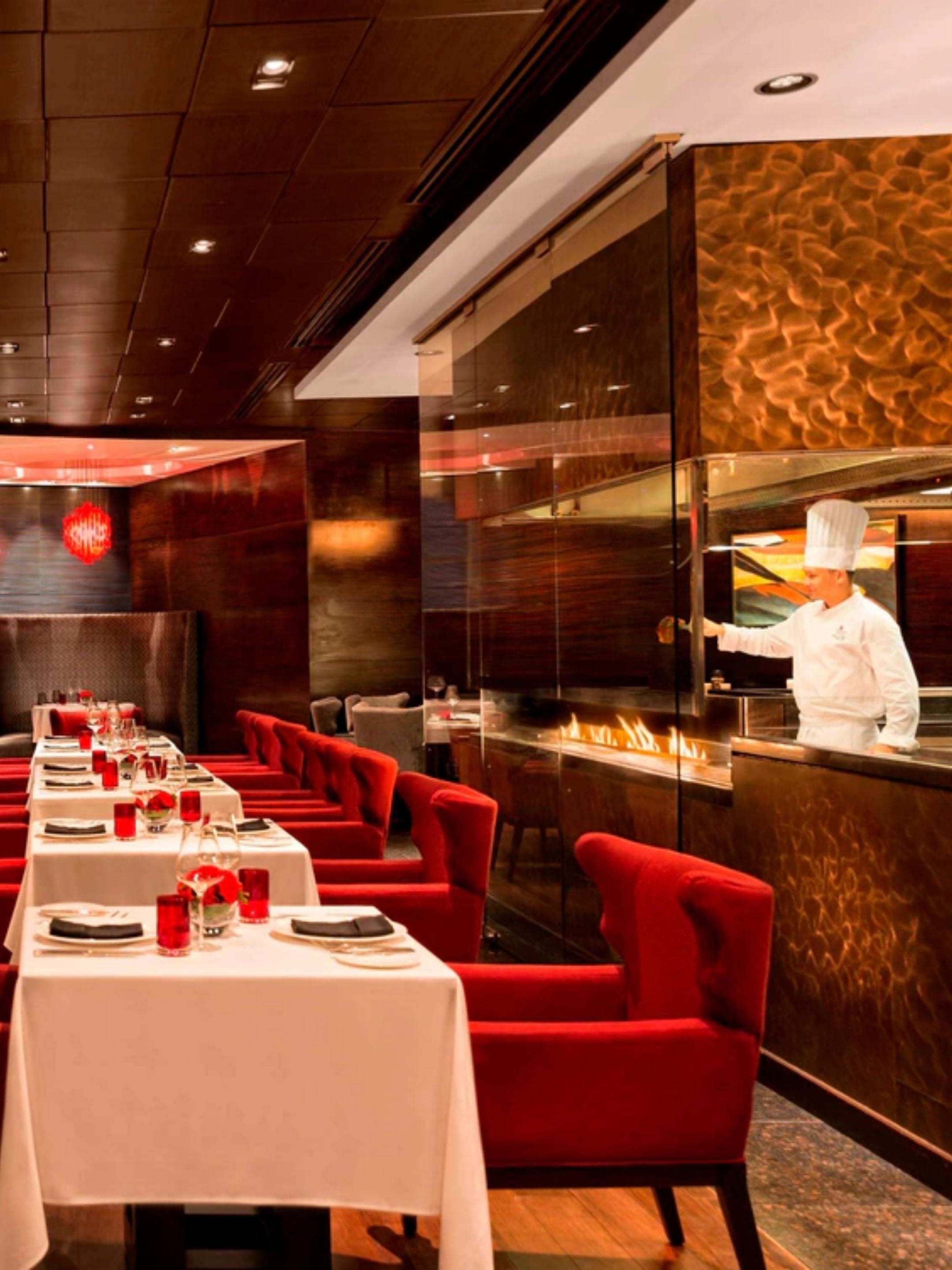 cru steakhouse interiors
